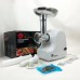 Кухонна електрична м'ясорубка Domotec MS-2017 із реверсом 2500Вт, м'ясорубка для м'яса White - фото 4