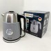 Чайник електричний із датчиком температури Rainberg RB-2314 2200Вт 1.7л Gray - фото 4