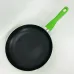 Сковорода антипригарная Con Brio 24 см СВ-2414, сковорода с толстым дном. Цвет: зеленый
