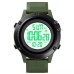 Годинник наручний чоловічий SKMEI 1508AGWT ARMY GREEN-WHITE, Водонепроникний чоловічий годинник. Колір: зелений - фото 3