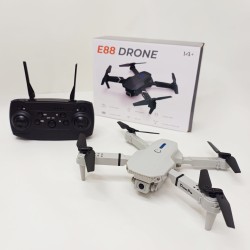 Квадрокоптер E88 міні дрон з HD камерою FPV до 20 хв польоту 2 АКБ та КЕЙС