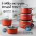 Набор посуды 10 предметов ASTRA A-2510, набор кастрюль с антипригарным покрытием, хорошие кастрюли - фото 15