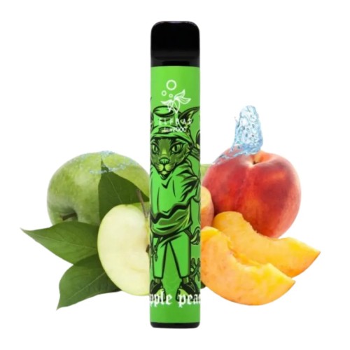 Elf Bar (Ельф Бар) Lux 2000. Яблуко Персик (Apple Peach)