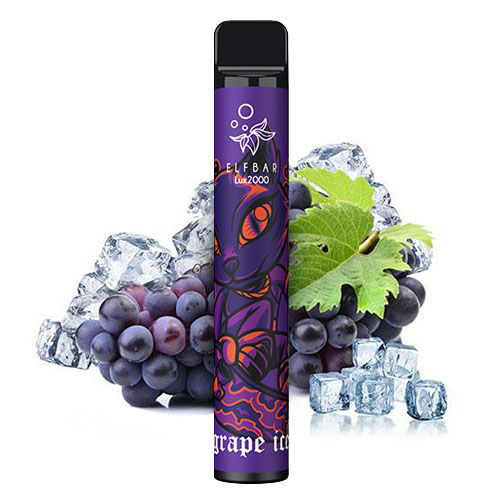 Elf Bar (Эльф Бар) Lux 2000. Виноград (Grape Ice)