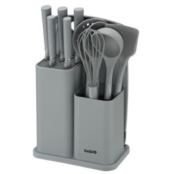 Набор силиконовых кухонных принадлежностей Magio MG-1097G набор ножей лопаток 12 предметов