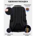 Рюкзак Тактический на 40л штурмовой туристический с системой MOLLE Черный большой (арт. 11250) - фото 15