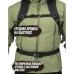 Рюкзак Тактический на 40л штурмовой туристический с системой MOLLE Черный большой (арт. 11250) - фото 7