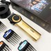 Профессиональная машинка для стрижки волос VGR V-001 с дисплеем 9000 об/мин и 10 насадками. Цвет: золотой - фото 8