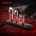 Професійний набір для барберів VGR Stepless Pro 3 in 1 RED - фото 2