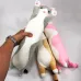 Мягкая плюшевая игрушка Длинный Кот Батон котейка-подушка 50 см. Цвет: коричневый