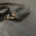 Кожаная бананка, мужская женская сумка из натуральной кожи, черная барсетка (арт. 11414) - фото 42