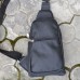 Сумка из натуральной кожи, слинг мужской черный, барсетка, кросс боди, Практичная сумка-мессенджер - фото 22