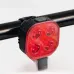 Велосипедный фонарь задний габаритный FY-328S, 4LED,с автоматической системой START/STOP