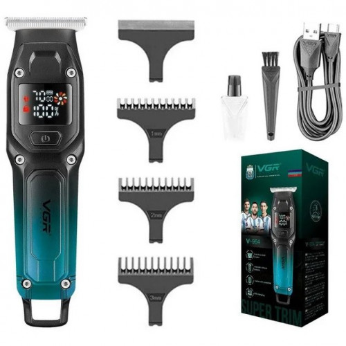 Машинка для стрижки VGR V-964. Цвет: зеленый