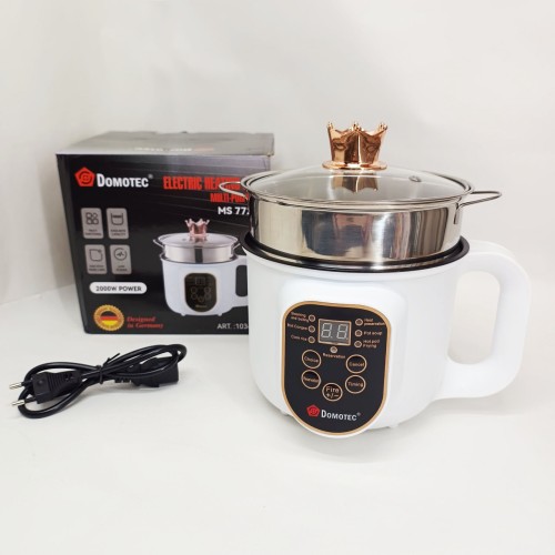 Електрична каструля-пароварка DOMOTEC MS-7729 1.8л 2000Вт