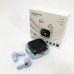 Беспроводные вакуумные наушники TWS с LED дисплеем, влагозащита IPx4 Bluetooth 5.4 с кейсом. Цвет: голубой - фото 7