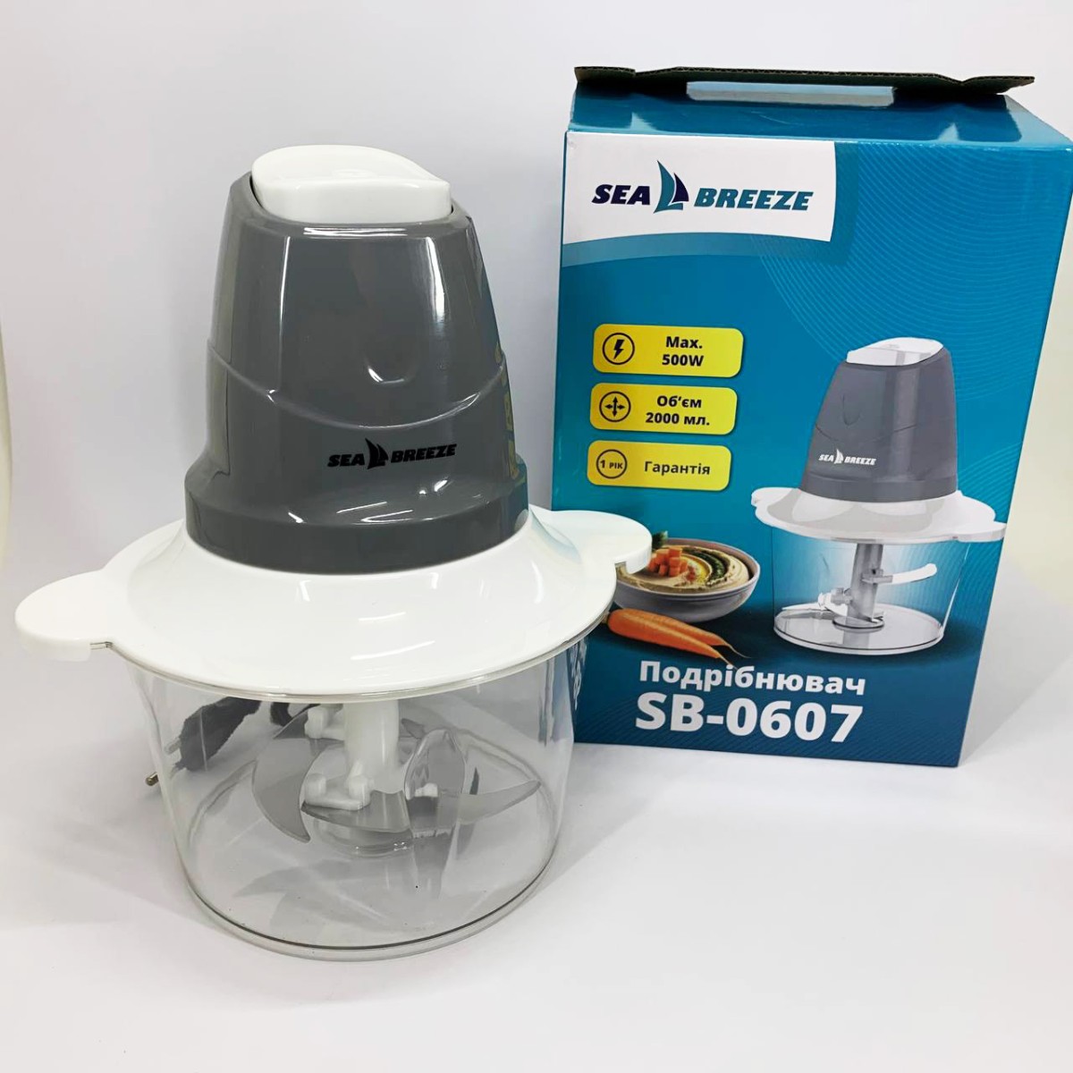 Блендер SeaBreeze SB-0607 — ідеальні смузі та коктейлі за 30 секунд! 🍹 (арт. 13677)