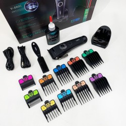 Аккумуляторная машинка для стрижки VGR V-880C. Цвет: черный