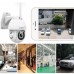 Камера відеоспостереження IP всепогодна поворотна UKC CAMERA v380 C6 IP 1080p 2.0 mp - фото 4