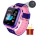 Детские Смарт Часы Smart Baby Watch Q12 SIM /Bluetooth /LBS/GPS. Цвет: розовый - фото 3