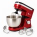 Миксер-тестомес планетарный Domotec MS-1368 на 6 скоростей 3 насадки чаша 4 л 1500 W - фото 20