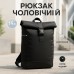 Рюкзак Roll Top мужской-женский для ноутбука городской ролл топ, большой рюкзак для путешествий (арт. 11029) - фото 29