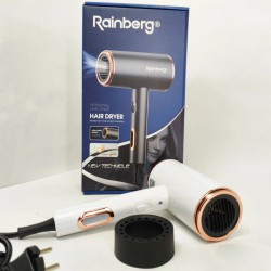 Фен стайлер Rainberg RB-2260 для волос 3 скорости 3 режима температуры Ионизация 1500Вт White