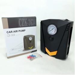 Автомобильный компрессор 12V насос с фонариком, мощный насос для колес автомобиля от прикуривателя