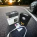Автомобильный компрессор 12V насос с фонариком, мощный насос для колес автомобиля от прикуривателя