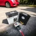 Автомобильный компрессор 12V насос с фонариком, мощный насос для колес автомобиля от прикуривателя