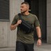 Тактична сумка-бананка через плече чорна з Cordura 1000D, поясна чоловіча сумка з VELCRO та карабіном - фото 2