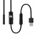 Камера эндоскоп с кабелем на 2 метра 7 мм USB/micro USB с подсветкой, Usb эндоскоп для андроид - фото 6