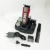 Машинка для стрижки 10в1 GEMEI GM-592, окантовочная машинка, подстригательная машинка. Цвет: красный (арт. 11332) - фото 13
