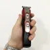 Машинка для стрижки 10в1 GEMEI GM-592, окантовочная машинка, подстригательная машинка. Цвет: красный