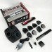 Машинка для стрижки 10в1 GEMEI GM-592, окантовочная машинка, подстригательная машинка. Цвет: красный (арт. 11332) - фото 8