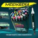 Набор скетч маркеров для рисования Touch 36 шт двусторонние профессиональные фломастеры для художников (арт. 10994) - фото 23