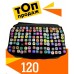 Набор скетч маркеров для рисования Touch 120 шт двусторонние профессиональные фломастеры для художников (арт. 11553) - фото 27