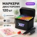 Набор скетч маркеров для рисования Touch 120 шт двусторонние профессиональные фломастеры для художников - фото 35