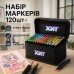 Набор скетч маркеров для рисования Touch 120 шт двусторонние профессиональные фломастеры для художников - фото 39