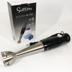 Блендер Suntera HB-701B 500 Вт, 2 режима скорости, ножка нержавеющая сталь, блендер переносной