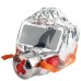 Маска противогаз из алюминиевой фольги, панорамный противогаз Fire mask защита головы от радиации (арт. 11526) - фото 12