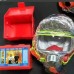 Маска противогаз из алюминиевой фольги, панорамный противогаз Fire mask защита головы от радиации (арт. 11526) - фото 13