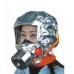 Маска противогаз из алюминиевой фольги, панорамный противогаз Fire mask защита головы от радиации (арт. 11526) - фото 17