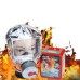Маска противогаз из алюминиевой фольги, панорамный противогаз Fire mask защита головы от радиации (арт. 11526) - фото 6