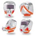 Маска противогаз из алюминиевой фольги, панорамный противогаз Fire mask защита головы от радиации (арт. 11526) - фото 9