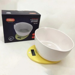 Весы кухонные электронные с чашей Magio MG-919, кухонные весы для кондитера, кухонные весы мини