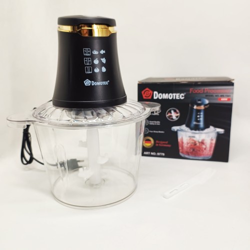 Измельчитель электрический Domotec MS-7041, 600Вт, 3 л, Кухонный блендер с чашей