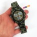 Годинник наручний чоловічий SKMEI 2109CMGN, оригінальний чоловічий годинник, військовий чоловічий наручний годинник зелений - фото 2