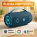 Bluetooth-колонка TG657 з RGB підсвічуванням 1500 mAh, музичні стовпчики для вулиці. Колір: синій - фото 16