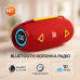 Bluetooth-колонка TG657 с RGB подсветкой 1500 mAh, Беспроводная колонка портативная мощная. Цвет: красный - фото 14